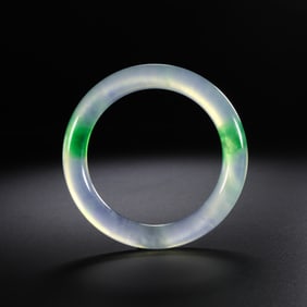 Chinese Qing Dynasty Jade Bracelet