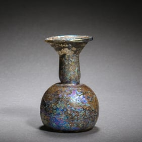Chinese Tang Dynasty Glass Bottle