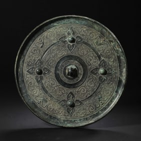Chinese Han Dynasty Bronze Mirror