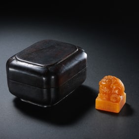 Chinese Qing Dynasty Tianhuang Stone Seal