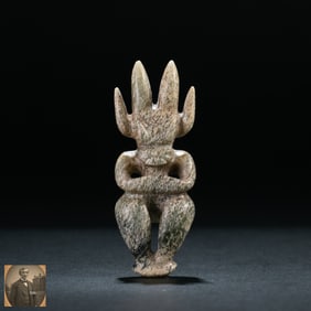 Jade Sun God Statue of Hongshan Culture, China, Hongshan Period