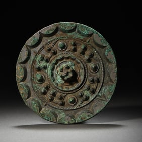 Chinese Han Dynasty Bronze Mirror