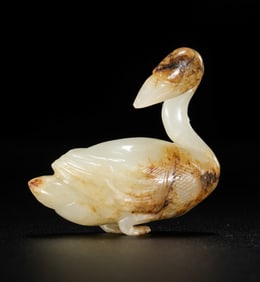 Chinese Liao Dynasty Jade Goose
