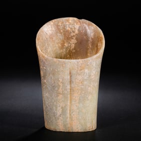 Jade Horse-hoof Tube of Hongshan Culture, Hongshan Period, China