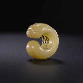 Jade Pig Dragon of Hongshan Culture during the Hongshan Period of China