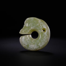 Jade Pig Dragon of Hongshan Culture during the Hongshan Period of China