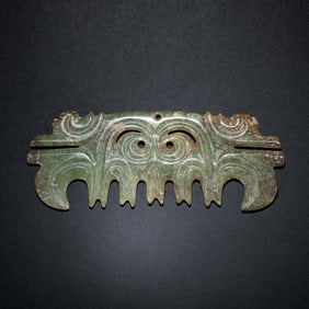 China Hongshan Period Hongshan Culture Gouyun Jade Pendant