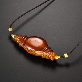 Agate necklace from the 10th century AD