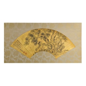 Fan painting - Zhao Ziang (1254–1322)
