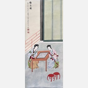 Hanging scroll on paper - Feng Chaoran (1882-1954)