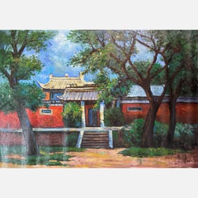 Large-scale oil painting sketches - Xu Beihong (1895-1953)