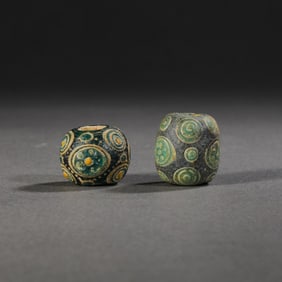 A group of pure gold statues of gods from Southeast Asia, circa 2nd to 6th century AD