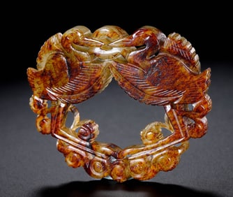 Jade pendant from the Liao Dynasty, 10th century AD