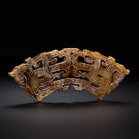 Hetian jade wall from the Han Dynasty, 100-200 BC