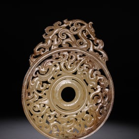 Hetian jade wall from the Han Dynasty, 100-200 BC