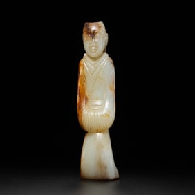 Hetian jade figurines from the Han Dynasty, 100-200 BC