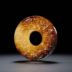 Hetian jade wall from the Han Dynasty, 100-200 AD