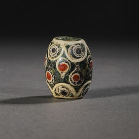 Tang Dynasty, 7th century, colored glaze dragonfly eyeball