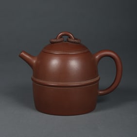 18th-20th century Chinese purple clay teapot