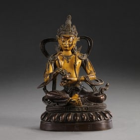 Buddha statues in the Six-Rank Buddhist Tower of the Qianlong Period of the Qing Dynasty