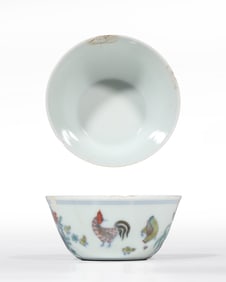 Ming Chenghua Doucai Chicken Cup