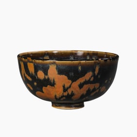 Ding kiln black glaze bowl from the Song Dynasty