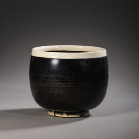 Ding kiln white covered round teacup from the Song Dynasty