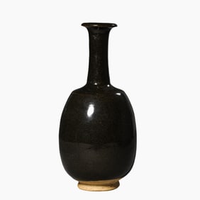 Black glazed gallbladder vase from the Song Dynasty