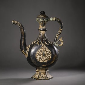 SILVER WINE JUG, GREEK, 10TH CENTURY OR LATER