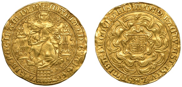 (1553-1554)30GOLD SHILLING