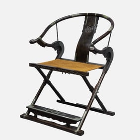 CHINESE QING DYNASTY ROSEWOOD CHAIR