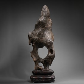 LINGBI STONE FROM THE QING DYNASTY, CHINA