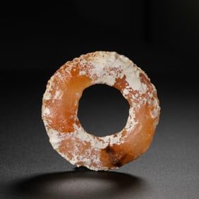 CHINESE TANG DYNASTY AGATE RING