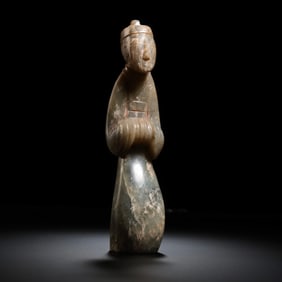 HETIAN JADE FIGURINES FROM THE HAN DYNASTY, CHINA