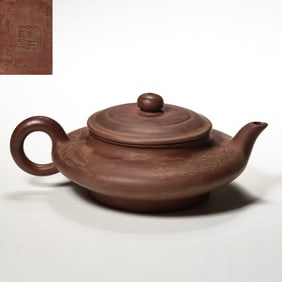 20TH CENTURY CHINESE ARTS AND CRAFTS MASTER ZISHA TEAPOT