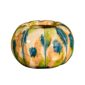 CHINESE TANG DYNASTY SANCAI HANGING BLUE WATER POT