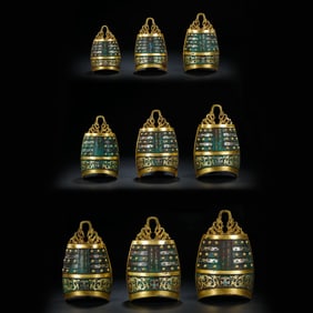 A SET OF CHINESE WARRING STATES PERIOD GOLD AND SILVER CHIMES