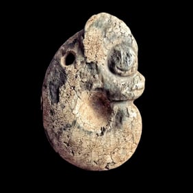 NEOLITHIC PERIOD, CHINA, HONGSHAN CULTURE, JADE PIG DRAGON
