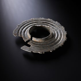 NEOLITHIC JADE WALL FROM LIANGZHU CULTURE IN CHINA