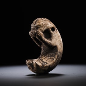 NEOLITHIC PERIOD CHINA HONGSHAN CULTURE JADE DRAGON