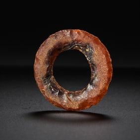 CHINESE TANG DYNASTY AGATE RING