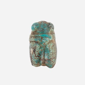 A Turquoise Pendant Depicting a Bee Chines Shang To Western Zhou Dynasty