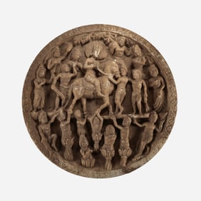 Sasanian period sculptures (4th-6th centuries AD)