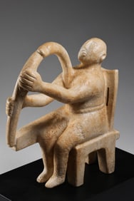 limestone sculptures from ancient Greece, dating back to 1500 or earlier.