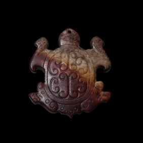 Jade turtle from the Han Dynasty, 1st-2nd century AD