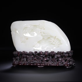 18th century, Hetian Baiyushan during the Qing Dynasty in China