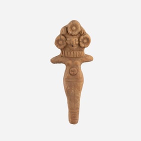 Antique Indus Valley Terracotta Clay Idol