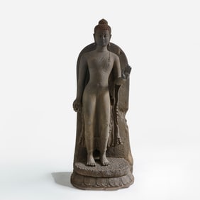 Standing Buddha statues in Southeast Asia, 9th century AD