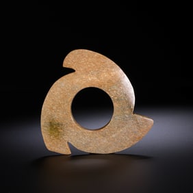 Jade Xuanji from the Liangzhu Culture, Neolithic period, dating back 4000-5000 years.