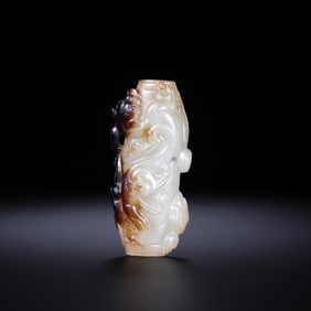 17th century, Hetian white jade bridle from the Qing Dynasty, China